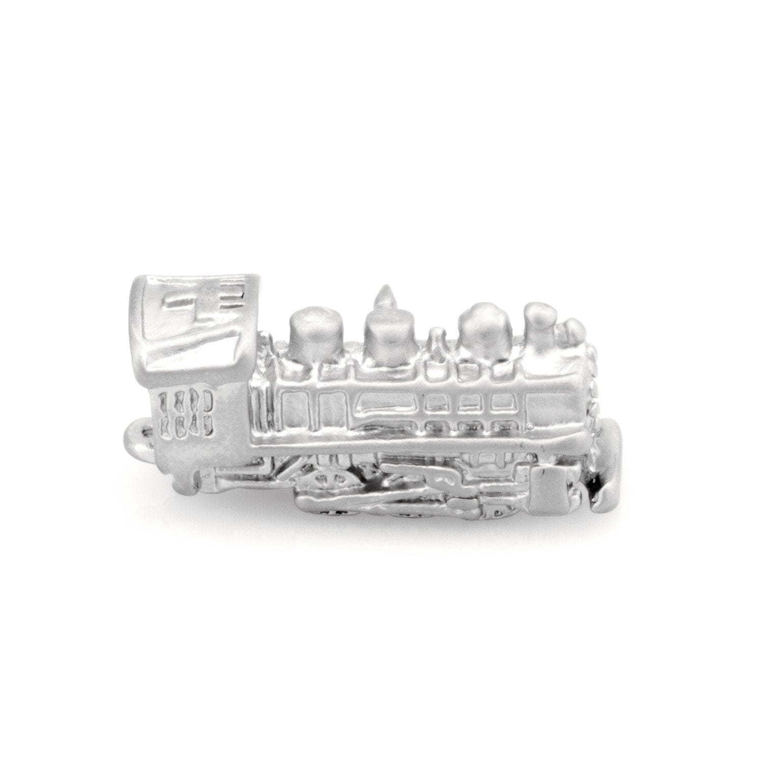 Train Lapel Pin - Silver Lapel Pin Clinks