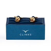 Gold Knot Cufflinks Classic & Modern Cufflinks Clinks Australia