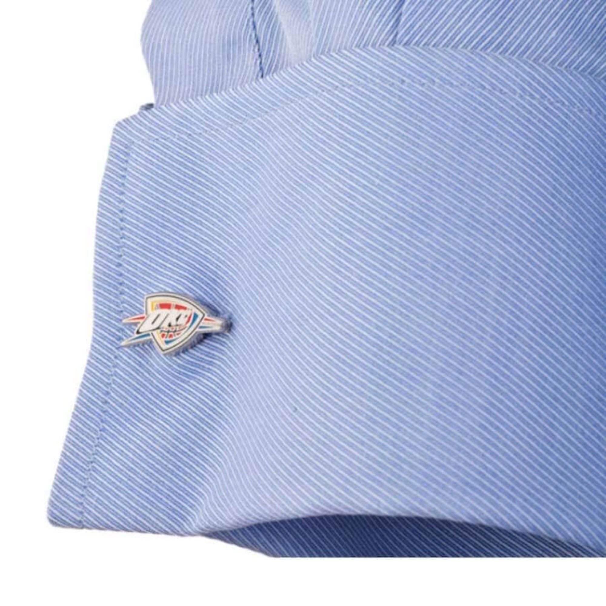 Oklahoma City Thunder Cufflinks Novelty Cufflinks NBA