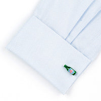 Italian Style Green Beer Bottle Cufflinks Novelty Cufflinks Clinks Australia
