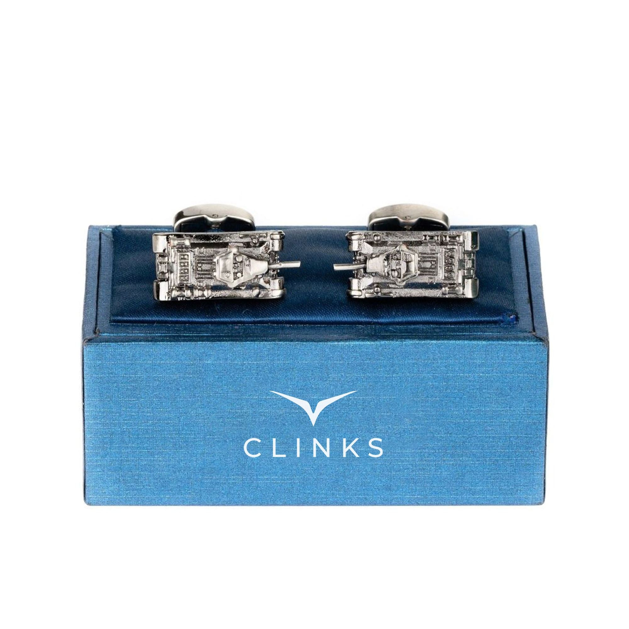 Gunmetal Army Tank Cufflinks Novelty Cufflinks Clinks Australia