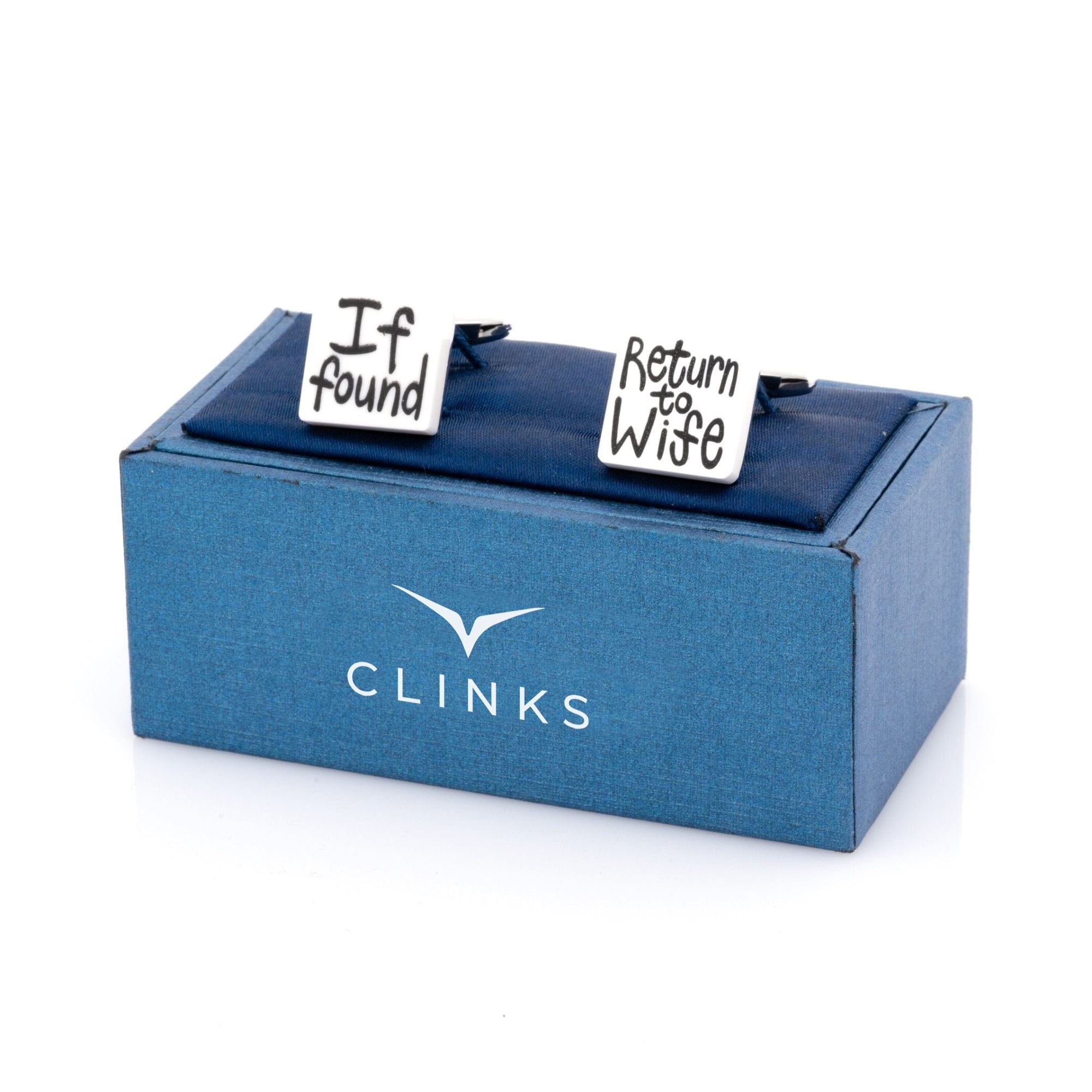 If found Return to Wife Cufflinks Novelty Cufflinks Clinks Australia