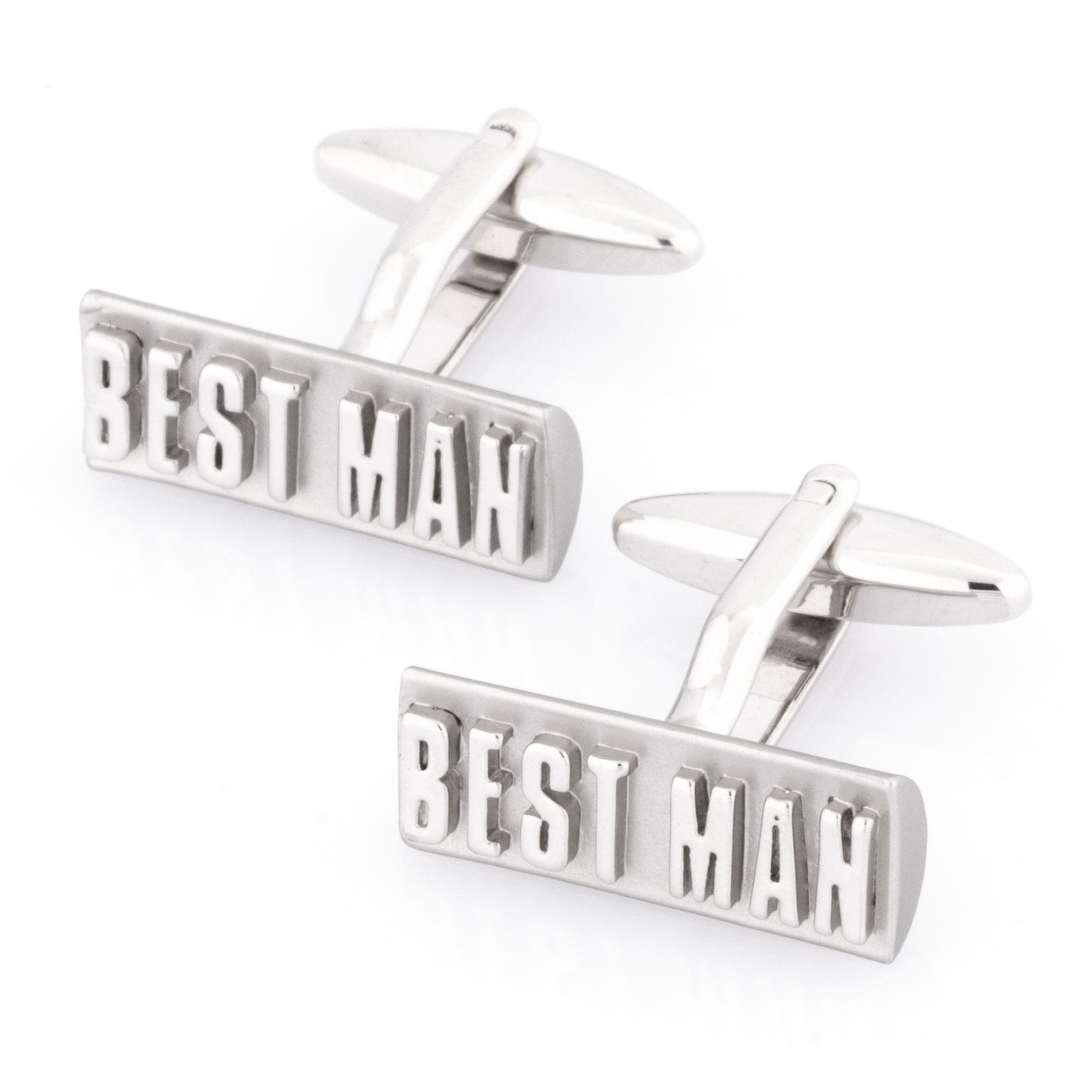 Best Man Raised Lettering Wedding Cufflinks Wedding Cufflinks Clinks Australia