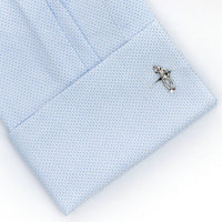 Scuba Diver Cufflinks Silver Novelty Cufflinks Clinks Australia