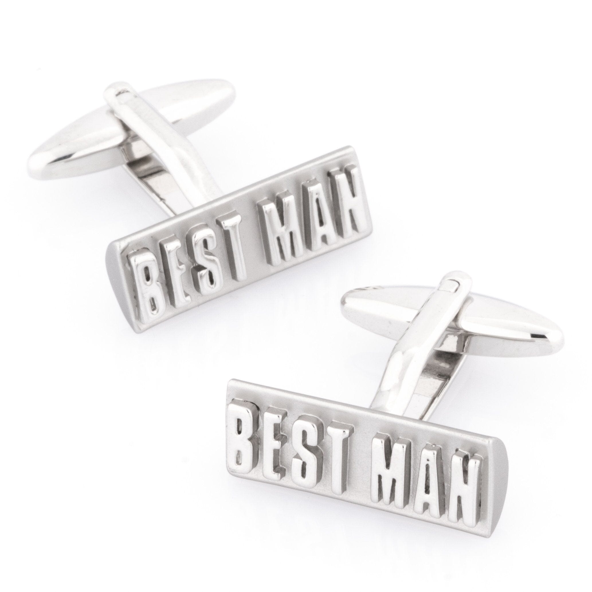 Best Man Raised Lettering Wedding Cufflinks Wedding Cufflinks Clinks Australia Best Man Raised Lettering Cufflinks