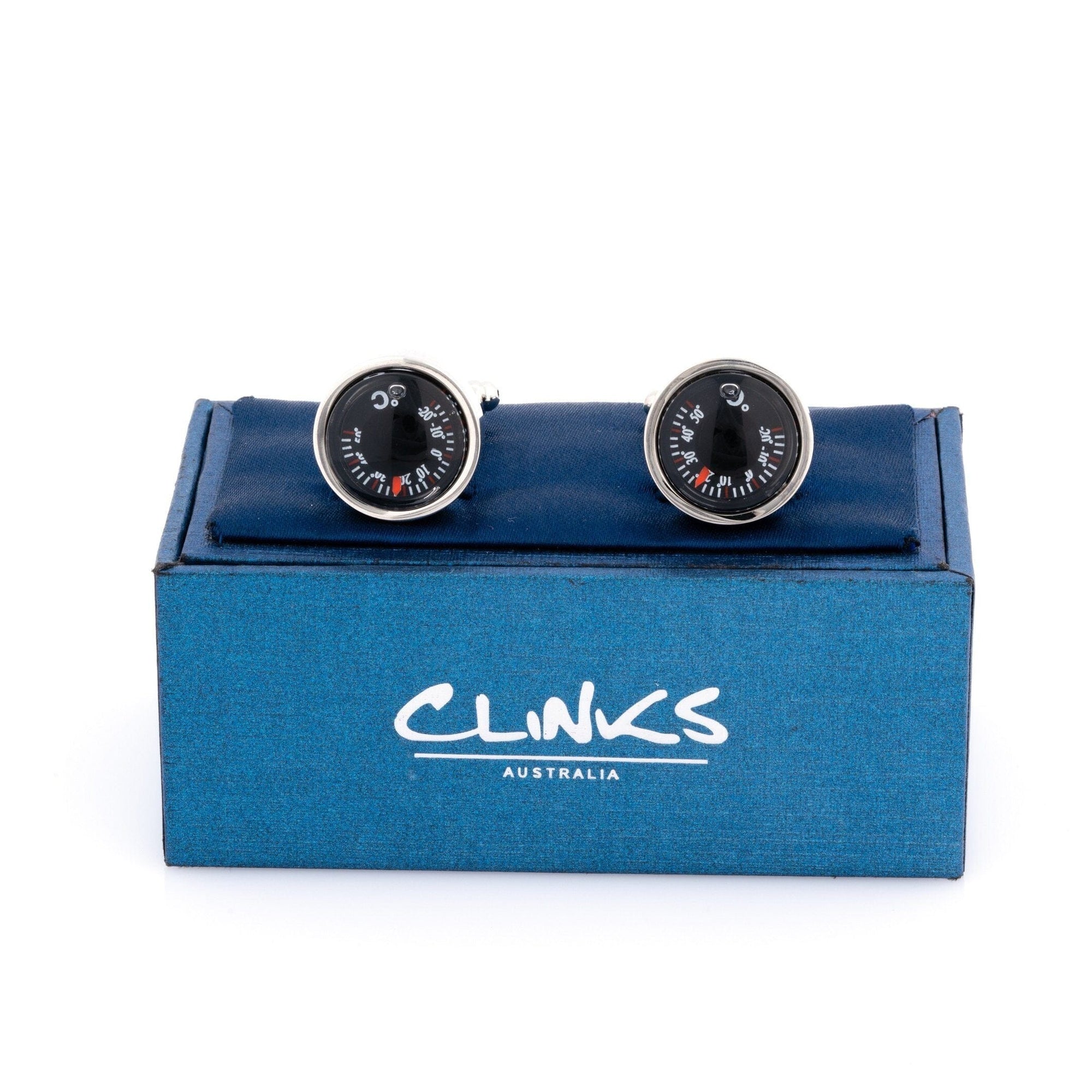 Working Thermometer Cufflinks Novelty Cufflinks Clinks Australia