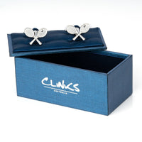 Crossed Tennis Racquet Cufflinks Novelty Cufflinks Clinks Australia