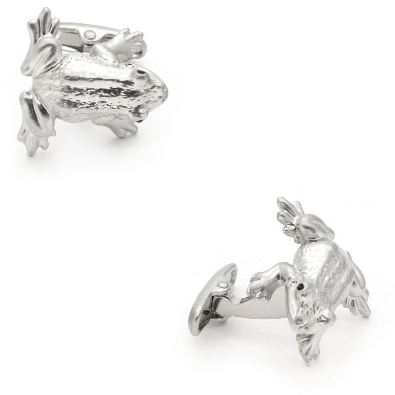 Silver Frog Cufflinks Novelty Cufflinks Clinks Australia