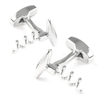 Corkscrew Wine Cufflinks Novelty Cufflinks Clinks Australia