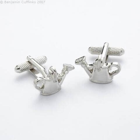 Watering Can Cufflinks Novelty Cufflinks Clinks Australia Watering Can Cufflinks 