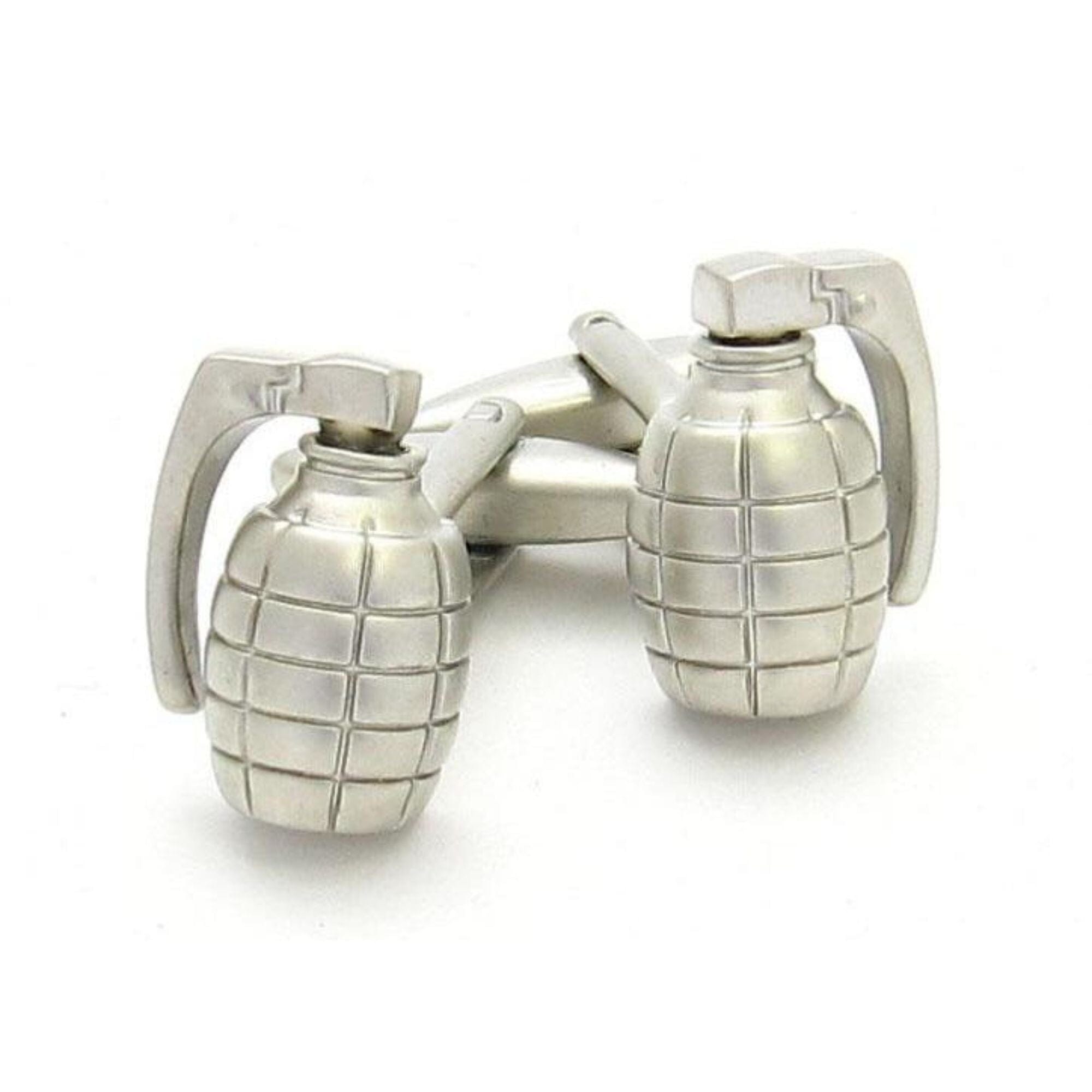 Grenade Silver Cufflinks Silver Cufflinks Clinks Australia 