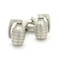 Grenade Silver Cufflinks Silver Cufflinks Clinks Australia