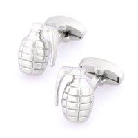 Grenade Silver Cufflinks Silver Cufflinks Clinks Australia