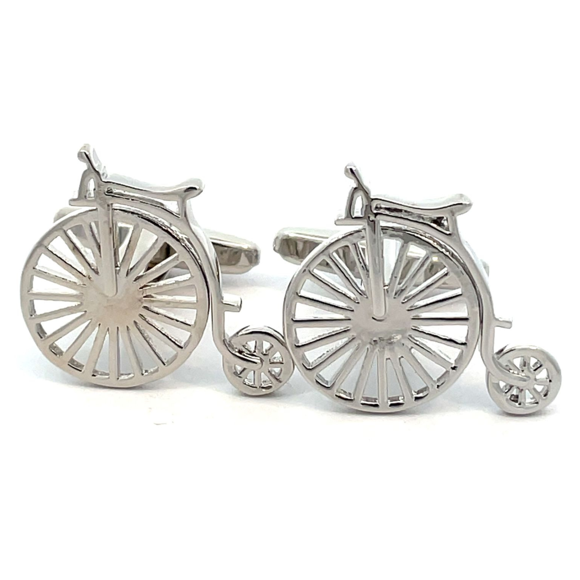 Penny Farthing Bicycle Cufflinks