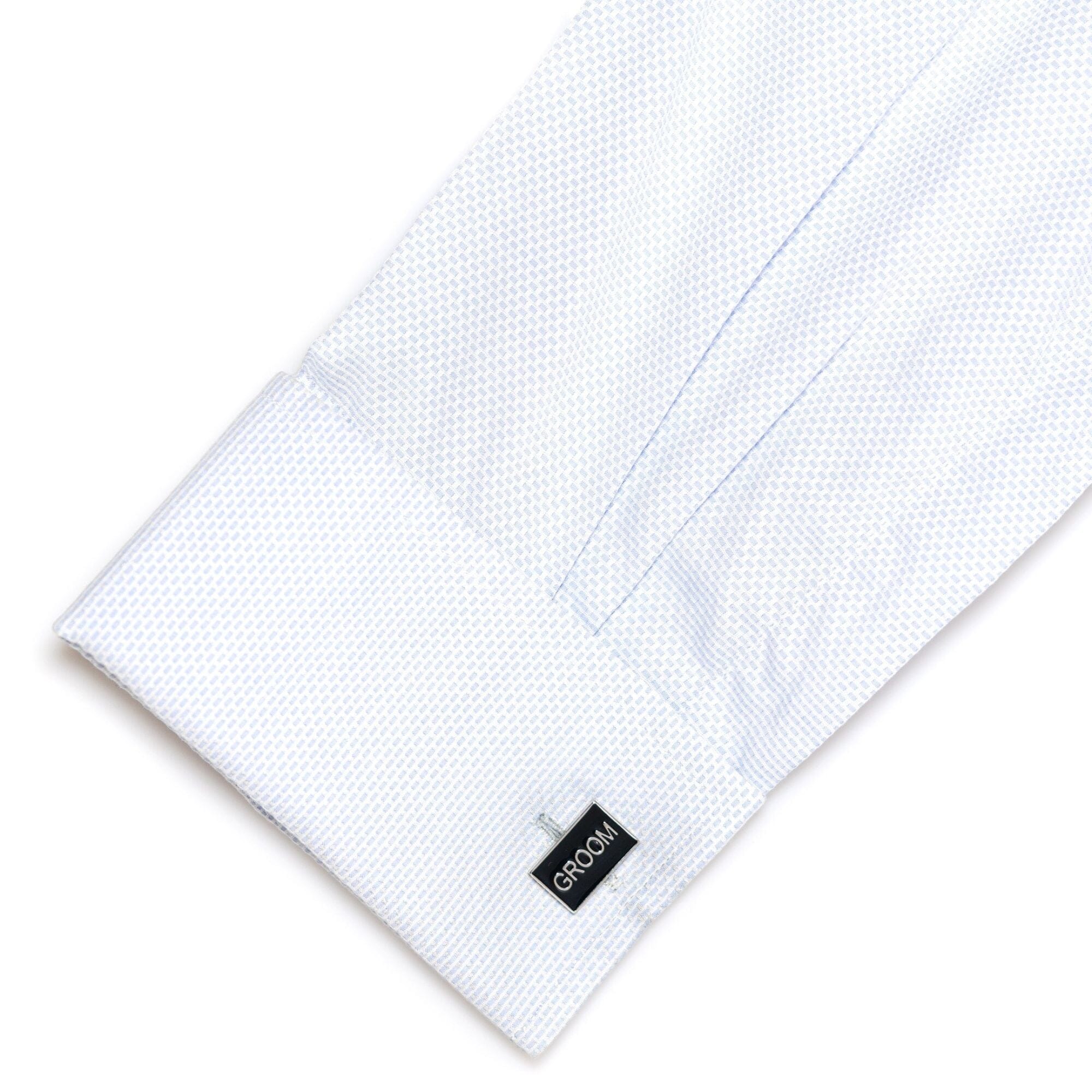 Groom Black and Silver Wedding Cufflinks Wedding Cufflinks Clinks Australia 