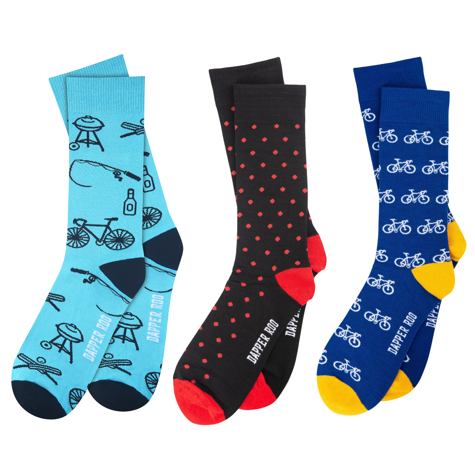 Dad Bicycle Socks Gift Set
