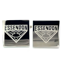 Silver Essendon FC AFL Cufflinks
