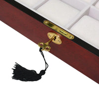 Cherry Wooden Watch Box for 8 Watches