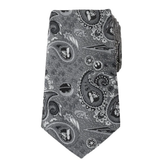 Star Wars Darth Vader Graue Paisley-Krawatte