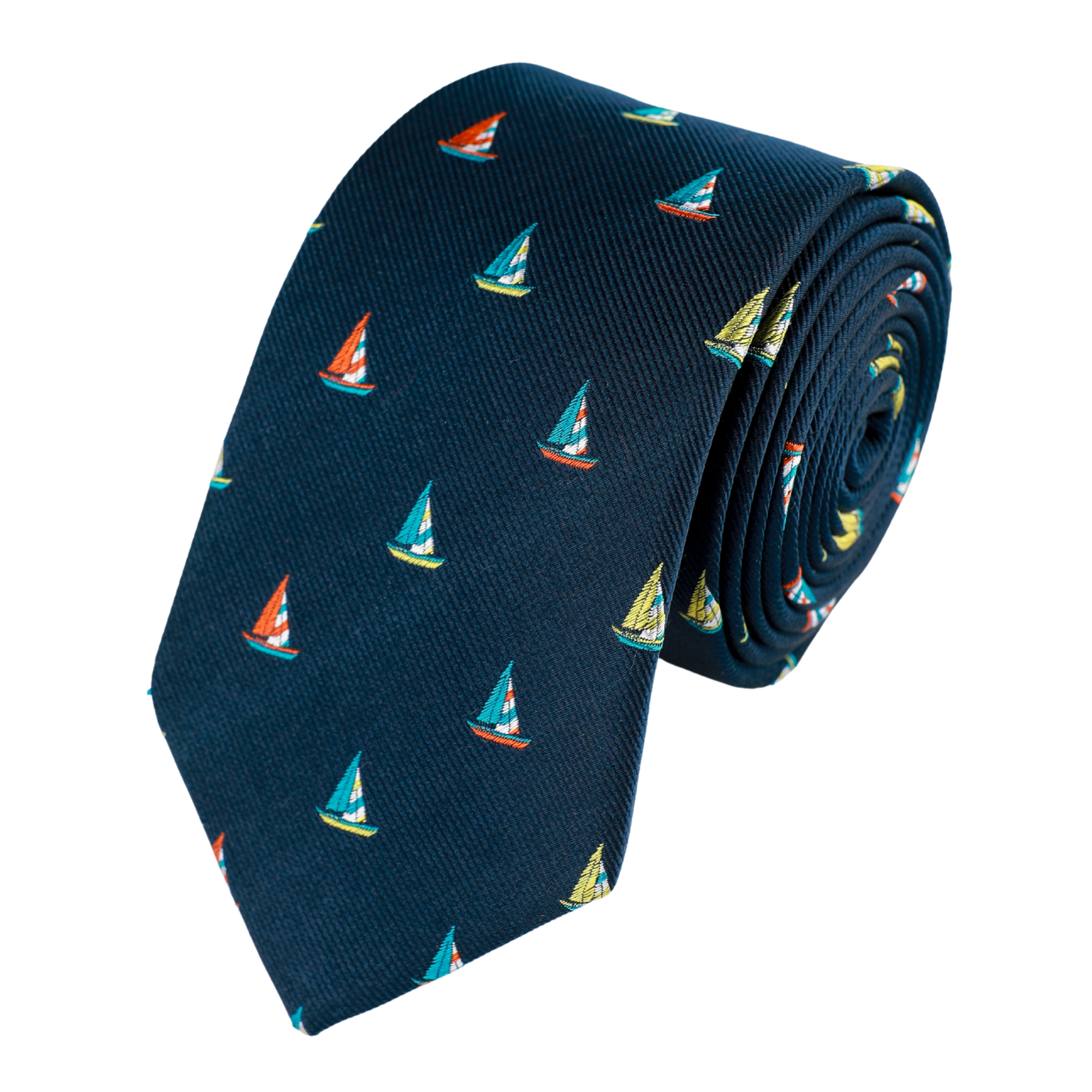 Sail Away Tie Navy