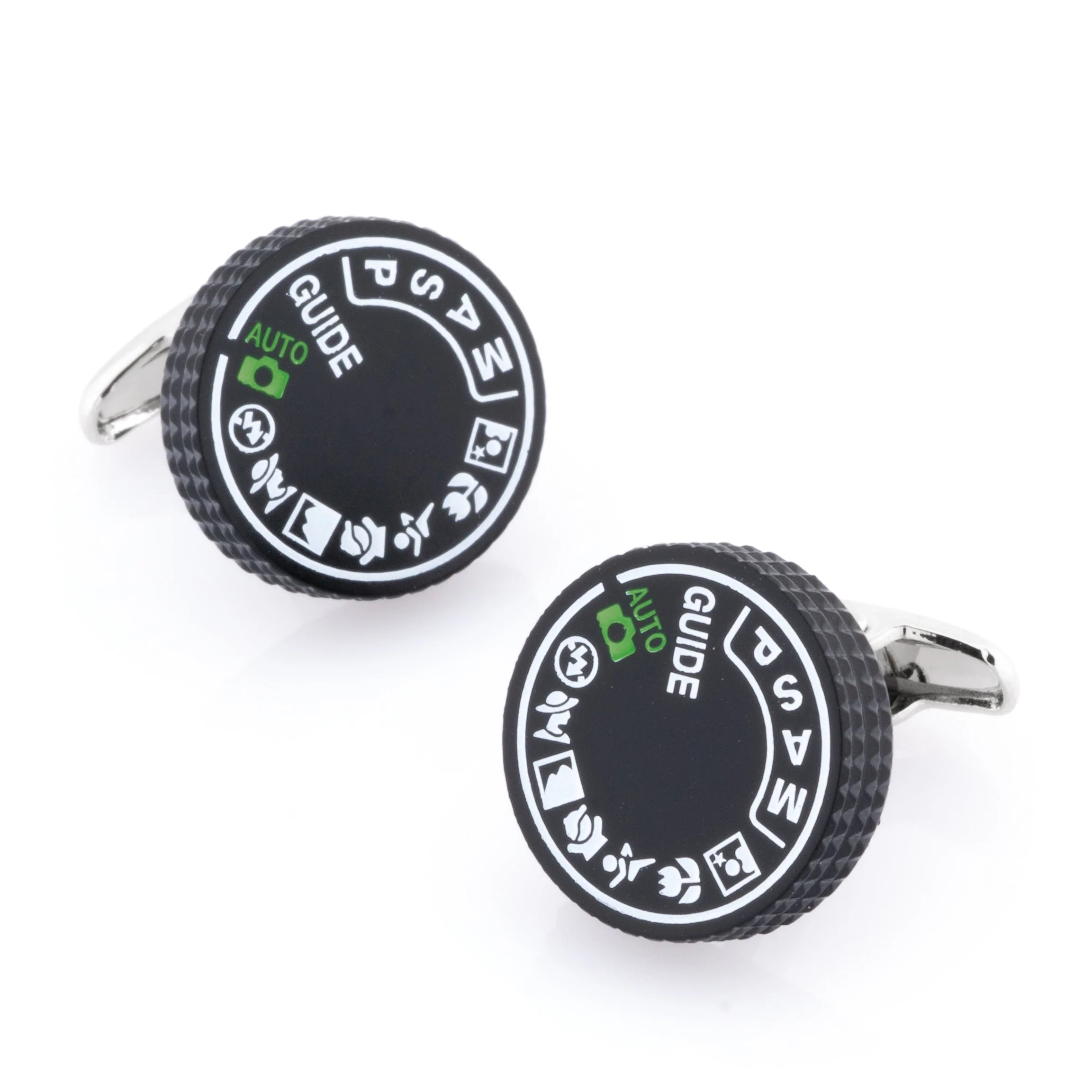 DSLR Camera Dial Cufflinks