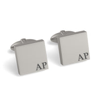 Initials Engraved Cufflinks