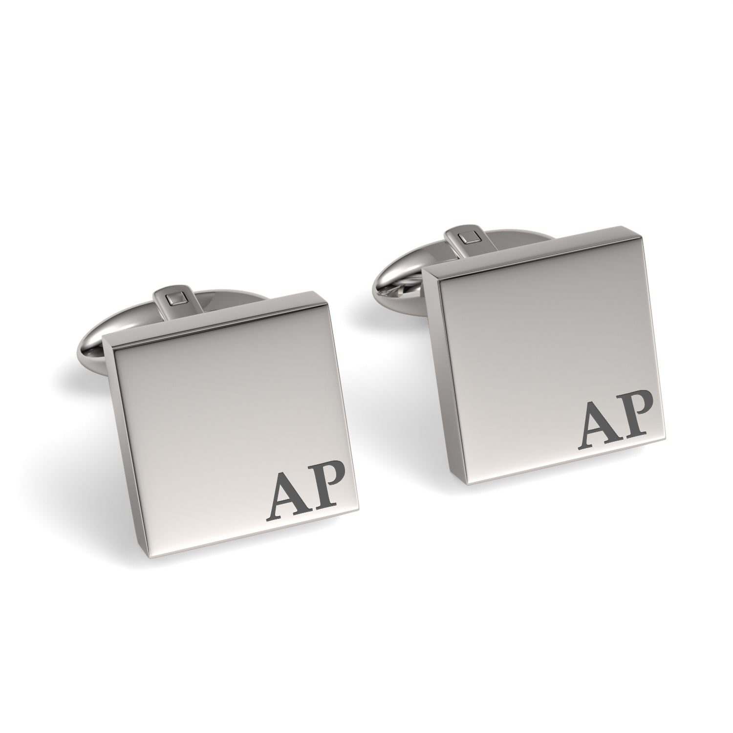 Initials Engraved Cufflinks