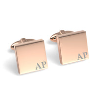 Initials Engraved Cufflinks