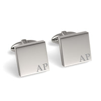 Initials Engraved Cufflinks