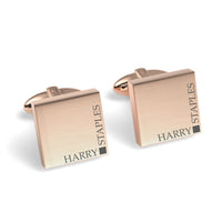 Full Name Engraved Cufflinks