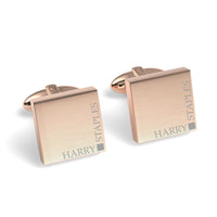 Full Name Engraved Cufflinks