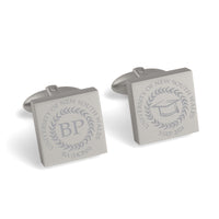 Personalised Graduation Engraved Cufflinks