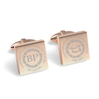 Personalised Graduation Engraved Cufflinks