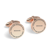 Insert Your Message Cufflinks