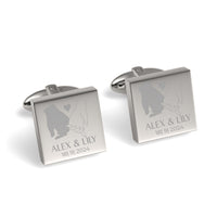 The Promise Engraved Cufflinks