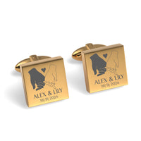 The Promise Engraved Cufflinks