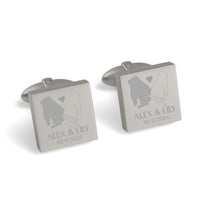 The Promise Engraved Cufflinks