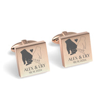 The Promise Engraved Cufflinks