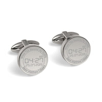 When You Became My Daddy Engraved Cufflinks