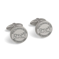 When You Became My Daddy Engraved Cufflinks