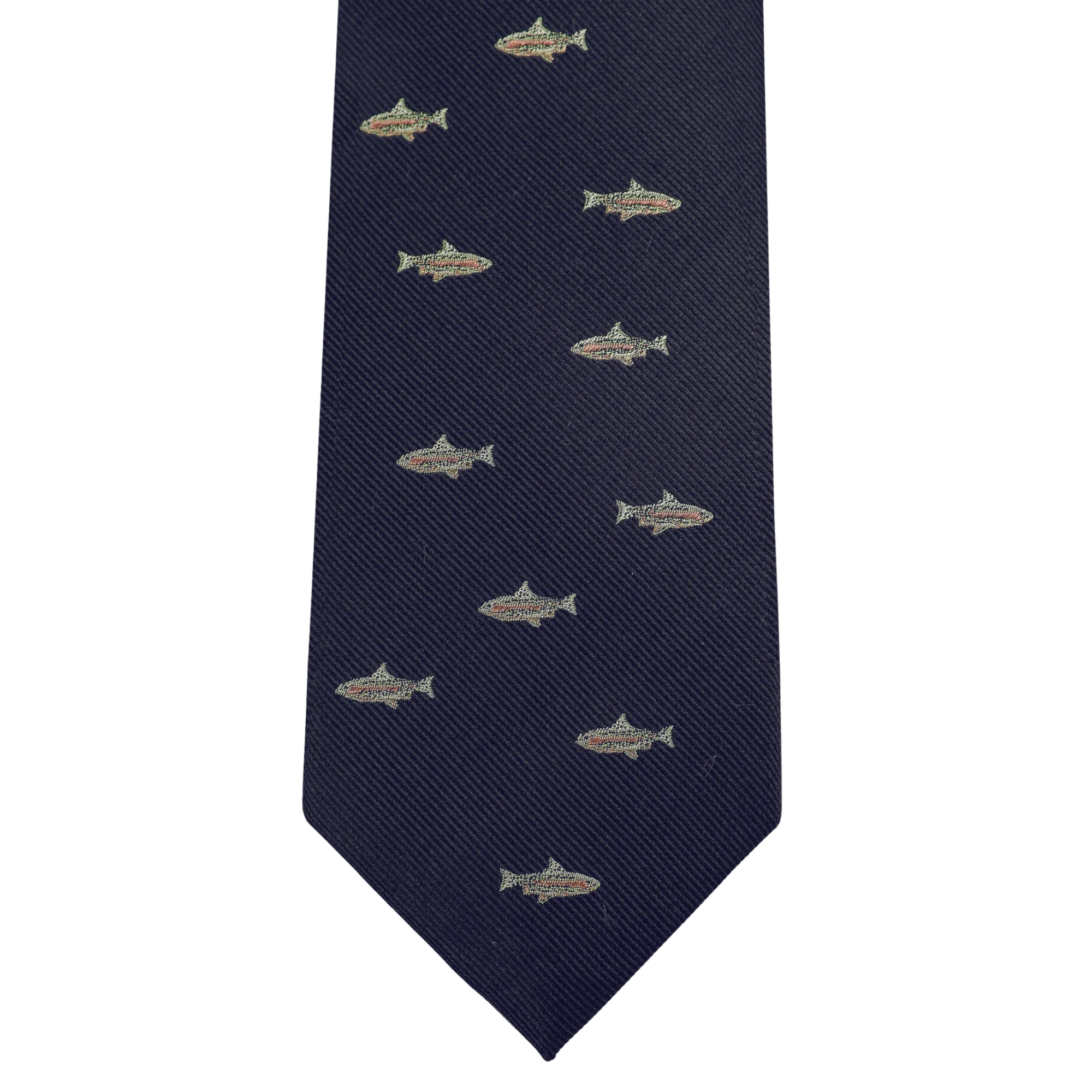 Navy Fish Tie