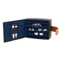 Seconds - Leather Cufflink Wallet - Black
