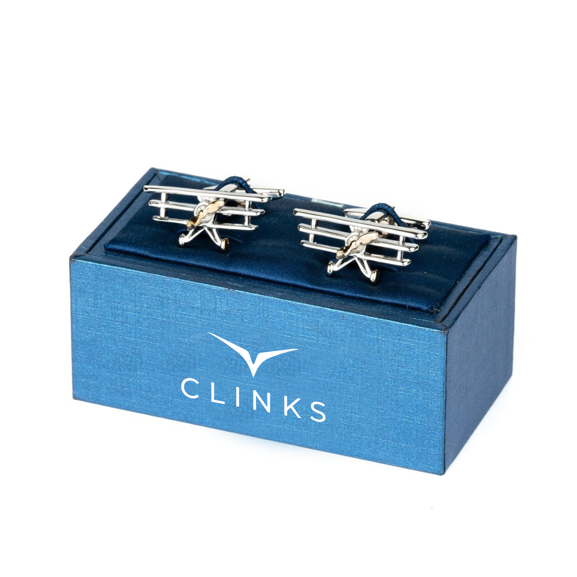 "High Flyer" TriPlane Cufflinks
