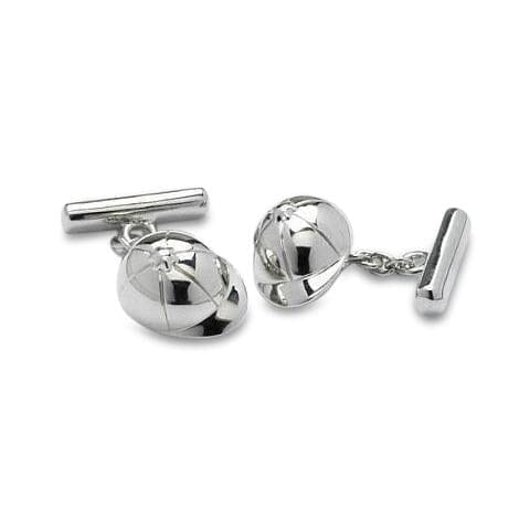 Jockey Hats Cufflinks (Silver) Novelty Cufflinks Clinks Australia Jockey Hats Cufflinks (Silver) 