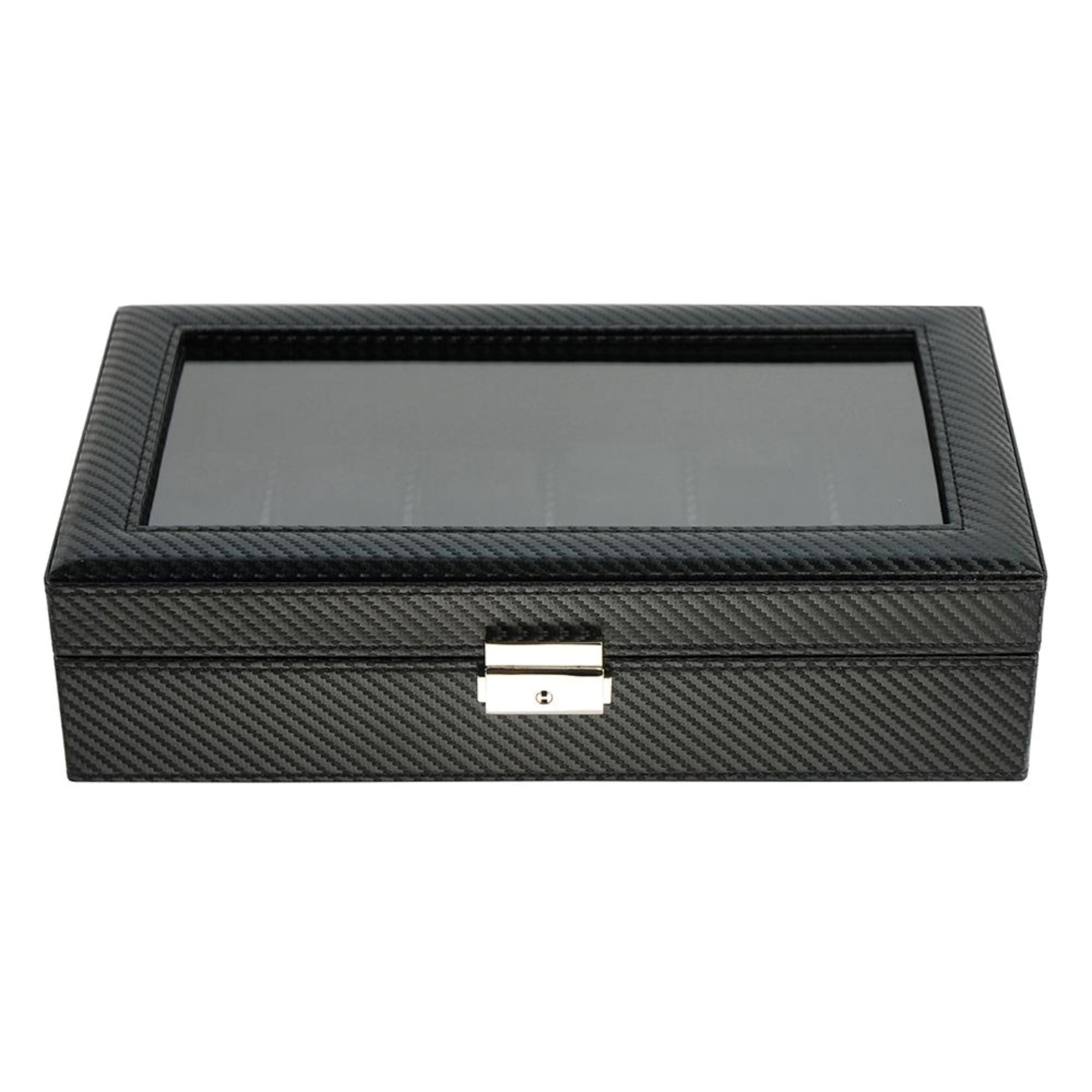 Leather Watch Box for 12 watches storage Watch Boxes Clinks 