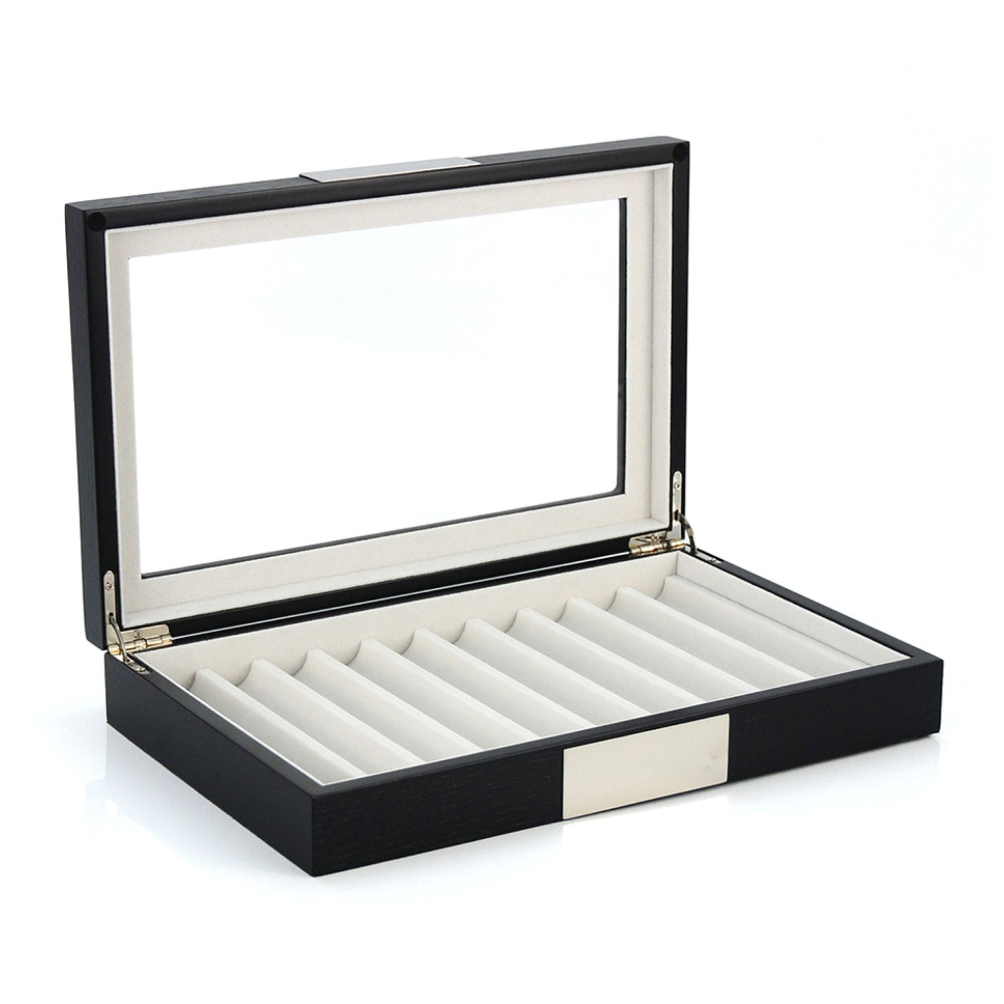 10 Slots Wooden Pen Box Storage Boxes Clinks Australia 