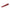 Red Metallic Small Tie Bar