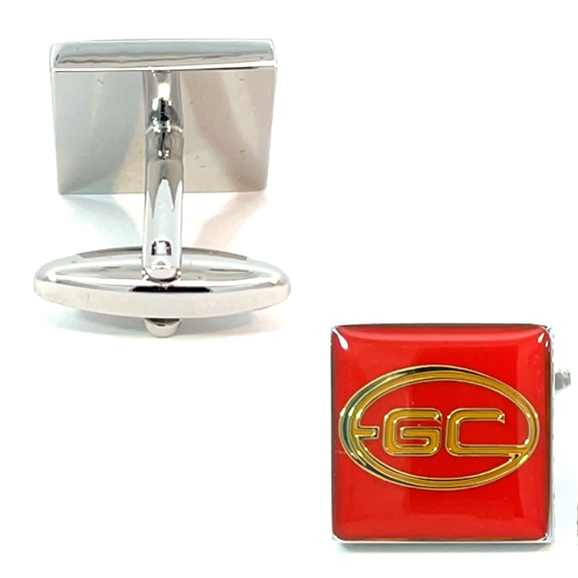 Colour Gold Coast Suns Cufflinks