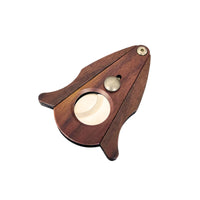 Wood And Stainless Steel 56 Ring Gaugel Cigar Cutter With Cut And Lock System Cigar Cutter Clinks Australia