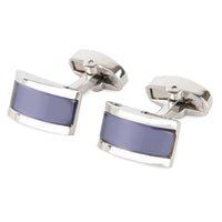 Mauve Cateye Cufflinks Classic & Modern Cufflinks Clinks Australia